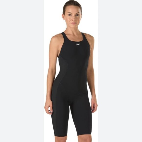 Speedo Other - Speedo Black PowerPLUS Kneeskin Tech Suit - 30, NWTs!